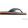 image:imageRainbow Sandals Womens Double Layer Wide Strap wArchNavy WFawn Midsole