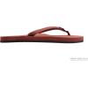 image:imageRainbow Sandals Womens Single Layer Leather Sandal Narrow StrapCognac