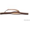 image:imageRainbow Sandals Womens Single Layer Leather Sandal Narrow StrapDark Brown