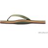 image:imageRainbow Sandals Womens Single Layer Leather Sandal Narrow StrapForest Green WFawn Midsole