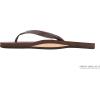 image:imageRainbow Sandals Womens Single Layer Leather Sandal Narrow StrapMocha
