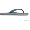 image:imageRainbow Sandals Womens Single Layer Leather Sandal Narrow StrapTurquoise Grey