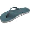 image:imageRainbow Sandals Womens Single Layer Leather Sandal Narrow StrapTurquoise Grey