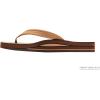 image:imageRainbow Sandals Ladies Luxury Leather  Double Layer Arch Support with 34 Medium StrapsBuckskin