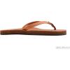 image:imageRainbow Sandals Ladies Luxury Leather  Single Layer Arch Support With 12 Narrow StrapTahitian Tan