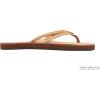image:imageRainbow Sandals Ladies The Sand Piper Luxury Leather  Single Layer Arch wDouble Narrow 13 StrapBuckskin