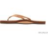 image:imageRainbow Sandals Ladies The Sand Piper Luxury Leather  Single Layer Arch wDouble Narrow 13 StrapBuckskin