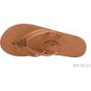 image:imageRainbow Sandals Ladies The Sand Piper Luxury Leather  Single Layer Arch wDouble Narrow 13 StrapCaramel