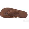 image:imageRainbow Sandals Ladies The Sand Piper Luxury Leather  Single Layer Arch wDouble Narrow 13 StrapCinnamon
