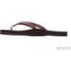 image:imageRainbow Sandals Ladies The Sand Piper Luxury Leather  Single Layer Arch wDouble Narrow 13 StrapOak