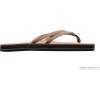 image:imageRainbow Sandals Ladies The Sand Piper Luxury Leather  Single Layer Arch wDouble Narrow 13 StrapStone Grey