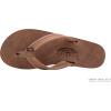 image:imageRainbow Sandals Womens Luxury Leather  Single Layer Arch Support with a 34 Medium StrapNogales Wood