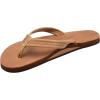 image:imageRainbow Sandals Womens Luxury Leather  Single Layer Arch Support with a 34 Medium StrapBuckskin