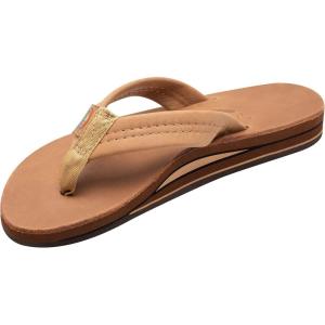 image:imageRainbow Sandals Ladies Luxury Leather  Double Layer Arch Support with 1 StrapBuckskin