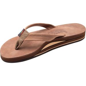 image:imageRainbow Sandals Ladies Luxury Leather  Double Layer Arch Support with 34 Medium StrapsNogales Wood