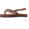 image:imageRainbow Sandals Kids Single Layer Premier Leather wNarrow Crystal StrapExpresso With Backstrap