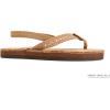 image:imageRainbow Sandals Kids Single Layer Premier Leather wNarrow Crystal StrapSierra Brown With Backstrap