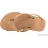 image:imageRainbow Sandals Kids Single Layer Premier Leather wNarrow Crystal StrapSierra Brown With Backstrap