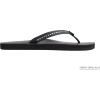 image:imageRainbow Sandals Womens Single Layer Premier Leather wSwarovski Crystal Narrow StrapClassic Black