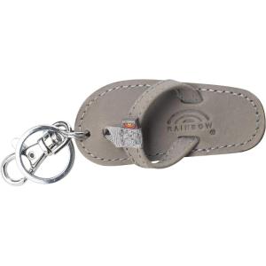 image:imageRainbow Sandals Leather Sandal Key ChainGrey