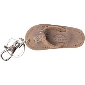 image:imageRainbow Sandals Leather Sandal Key ChainStone Grey