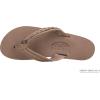 image:imageRainbow Sandals Madison  Double Layer Arch Support with a Braid on a 34 Medium StrapDark Brown