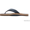 image:imageRainbow Sandals Womens Single Layer Premier LeatherNavy WFawn Midsole