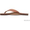 image:imageRainbow Sandals Womens Single Layer Premier LeatherTanBrown