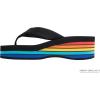 image:imageRainbow Sandals Womens Six Layer Wedge Rubber 1 EVA Filled Nylon StrapBlack
