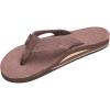 image:imageRainbow Sandals Womens Double Layer Arch Hemp wWide StrapBrown