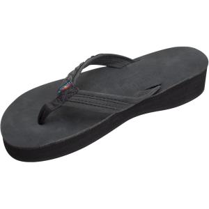 image:imageRainbow Sandals Madison  Four Layer Arch Support with a Braid on a 34 Medium StrapPremier Black