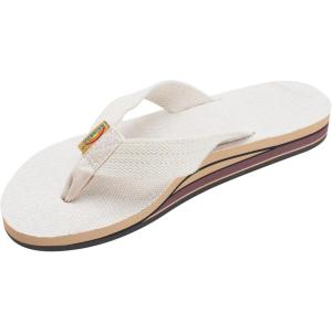 image:imageRainbow Sandals Womens Double Layer Arch Hemp wWide StrapNatural