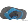image:imageRainbow Sandals Kids Grombows Soft Top Rubber wNeoprene Strap and BackstrapBlue Orange With Backstrap