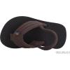 image:imageRainbow Sandals Kids Grombows Soft Top Rubber wNeoprene Strap and BackstrapBrown With Backstrap