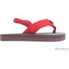 image:imageRainbow Sandals Kids Grombows Soft Top Rubber wNeoprene Strap and BackstrapRed Grey With Backstrap