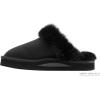 image:imageRainbow Sandals Ladies Sunset Snugs  Premier Leather Fleece Lined SlipperBlack