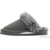 image:imageRainbow Sandals Ladies Sunset Snugs  Premier Leather Fleece Lined SlipperGrey