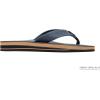 image:imageRainbow Sandals Mens Double Layer Leather wArch SupportNavy WFawn Midsole