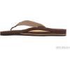 image:imageRainbow Sandals Womens Double Layer Leather w 34 StrapDark Brown