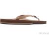 image:imageRainbow Sandals Womens Double Layer Narrow Strap Leather Sandals wArchDark Brown