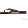 image:imageRainbow Sandals Womens Double Layer Narrow Strap Leather Sandals wArchMocha