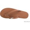 image:imageRainbow Sandals Womens Double Layer Narrow Strap Leather Sandals wArchTanBrown