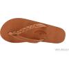 image:imageRainbow Sandals Womens Flirty Braidy Premier Leather wSingle Braided StrapCaramel