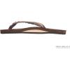 image:imageRainbow Sandals Womens Flirty Braidy Premier Leather wSingle Braided StrapExpressoSierra Brown