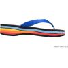 image:imageRainbow Sandals Womens Four Layer Wedge Soft Rubber Top wEVA Filled 34 Nylon StrapBlueRainbow
