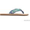 image:imageRainbow Sandals Womens Single Layer Hemp wFish StrapNaturalLight Green FishCream