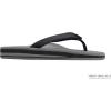 image:imageRainbow Sandals Womenss Double Layer Soft Top 1 EVA Rubber Filled Nylon StrapBlackGrey