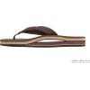 image:imageRainbow Sandals Womenss Double Layer Soft Top 1 EVA Rubber Filled Nylon StrapBrown