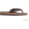 image:imageRainbow Sandals Womenss Double Layer Soft Top 1 EVA Rubber Filled Nylon StrapBrown