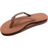 image:imageRainbow Sandals Womens Double Layer Flirty Braidy Premier Leather wSingle Braided StrapRedwood